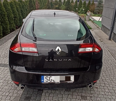Renault Laguna cena 21300 przebieg: 201508, rok produkcji 2011 z Knurów małe 106